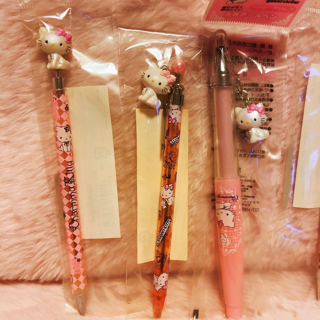 激レア チャーミーキティ シャープペンシル ボールペン 8本セット 希少