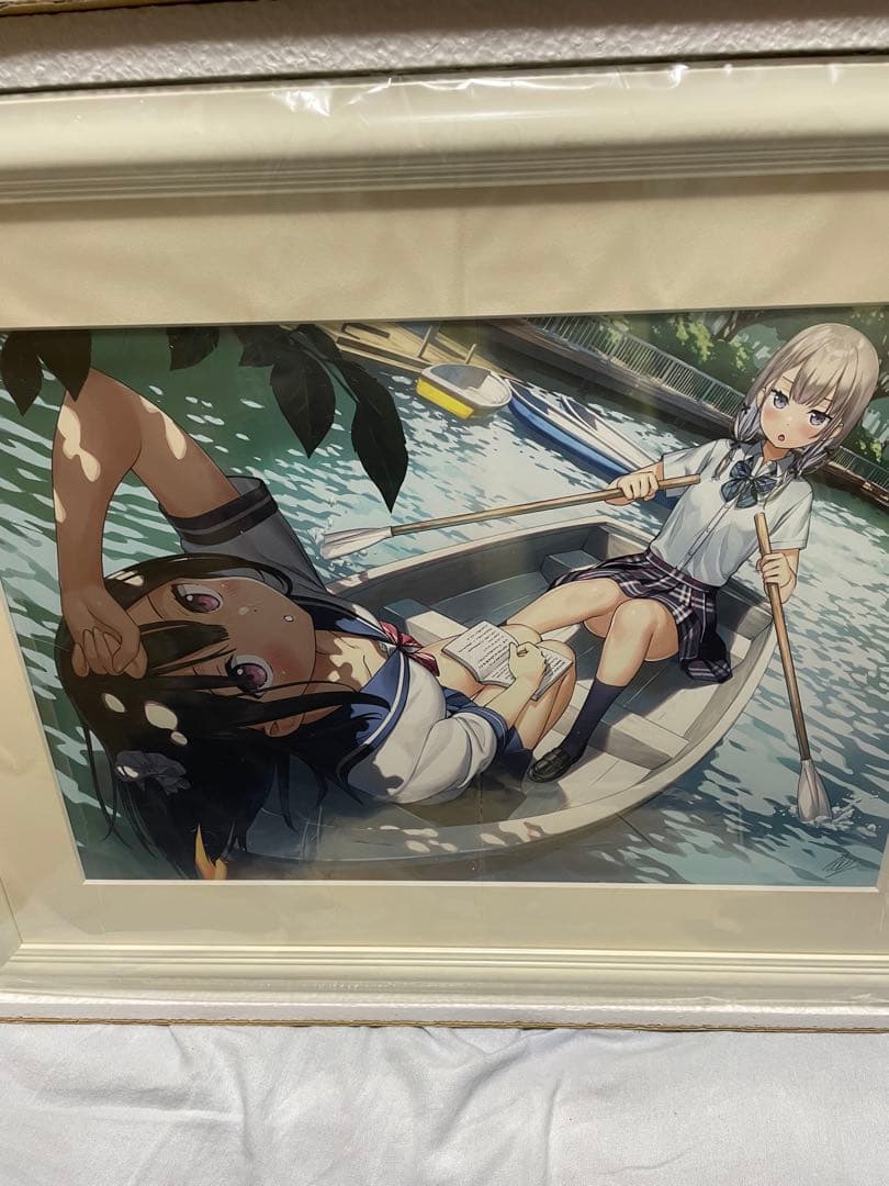 カントク　複製版画　しずく