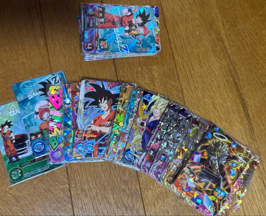 ドラゴンボールヒーローズ 引退品カードセット ファイル付き