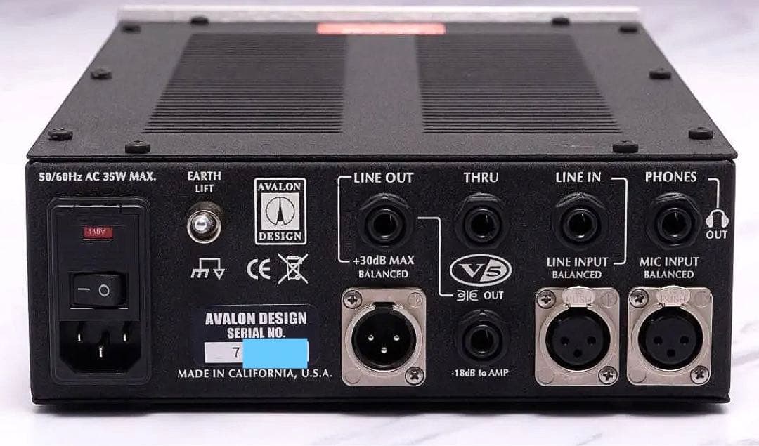 AVALON DESIGN / V5 美品 動作良好