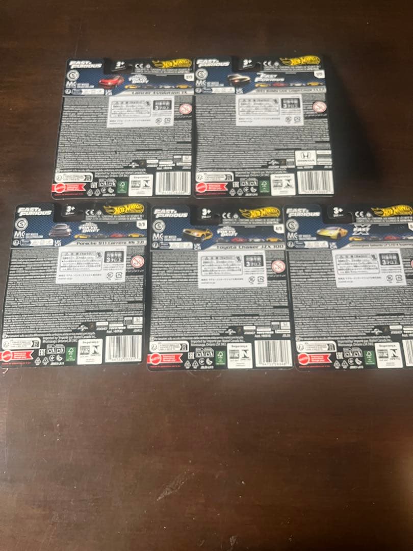 b*様 Fast & Furious ミニカー 10台アソートセット