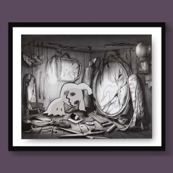 海外ポケモンセンター限定 ポケモン ハロウィン 怖い話 ポスター(5枚