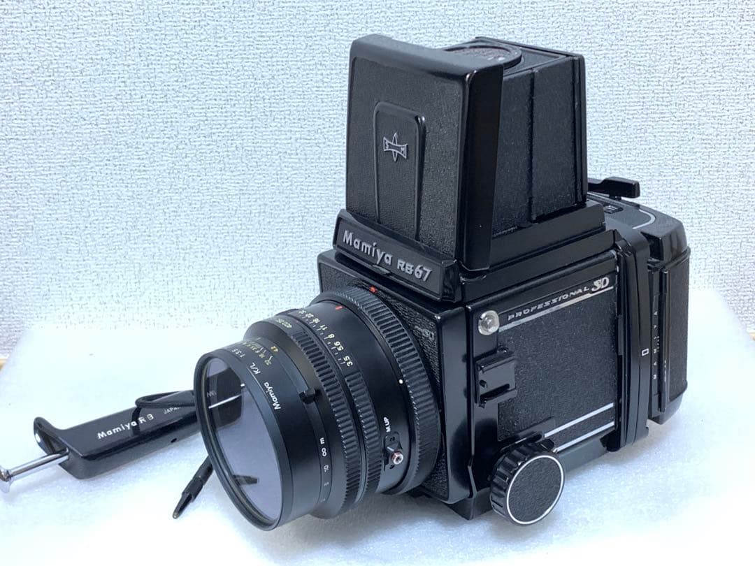 フィルムカメラ Mamiya RB67 PRO SD / K/L 1:3.5 127mm L Mamiya RB67 Pro SD - 127mm f/3.5L K/L - 6x8 Filmback 
