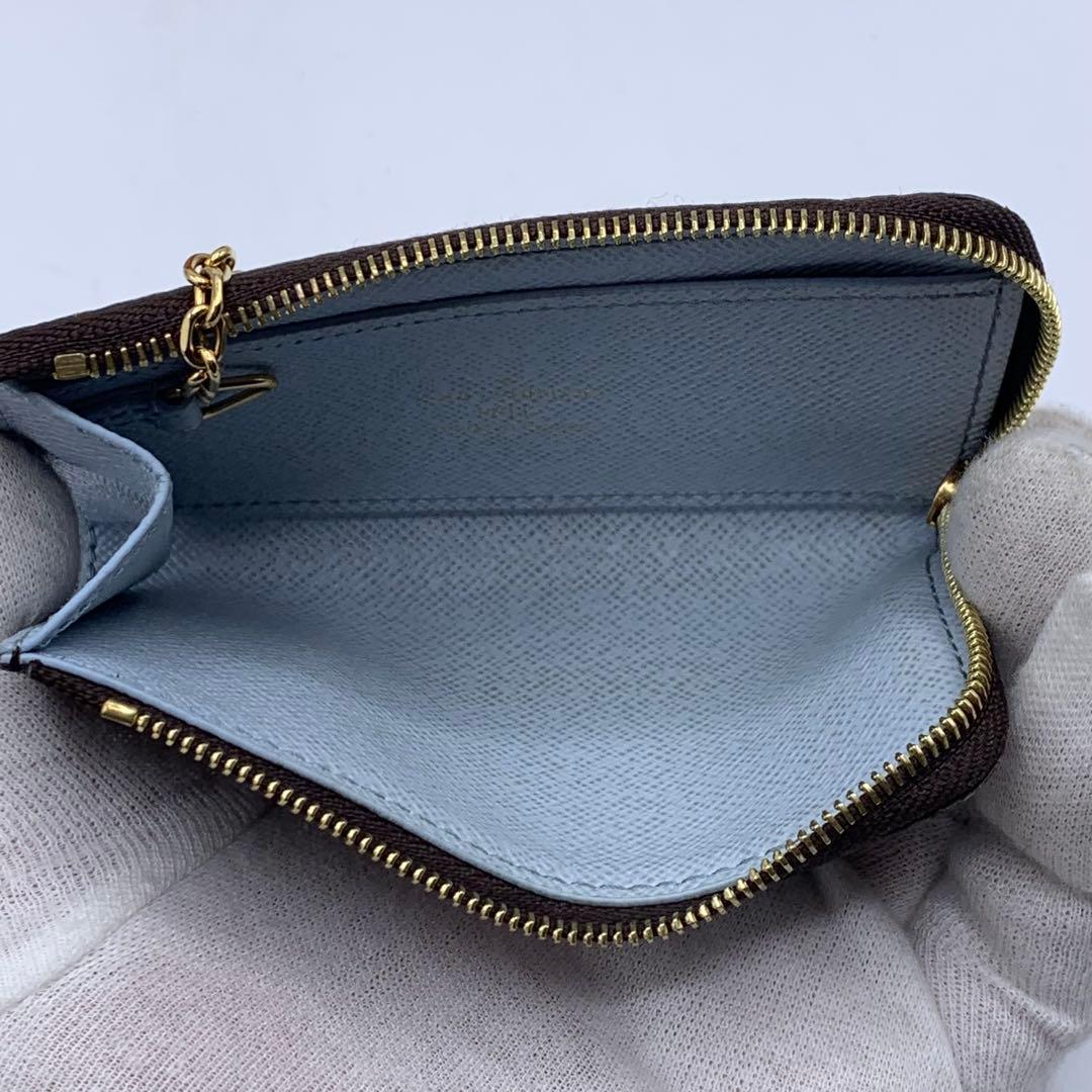 【超美品】ルイヴィトン　ケース　ポルトクレノア　オランプブルー　モノグラム