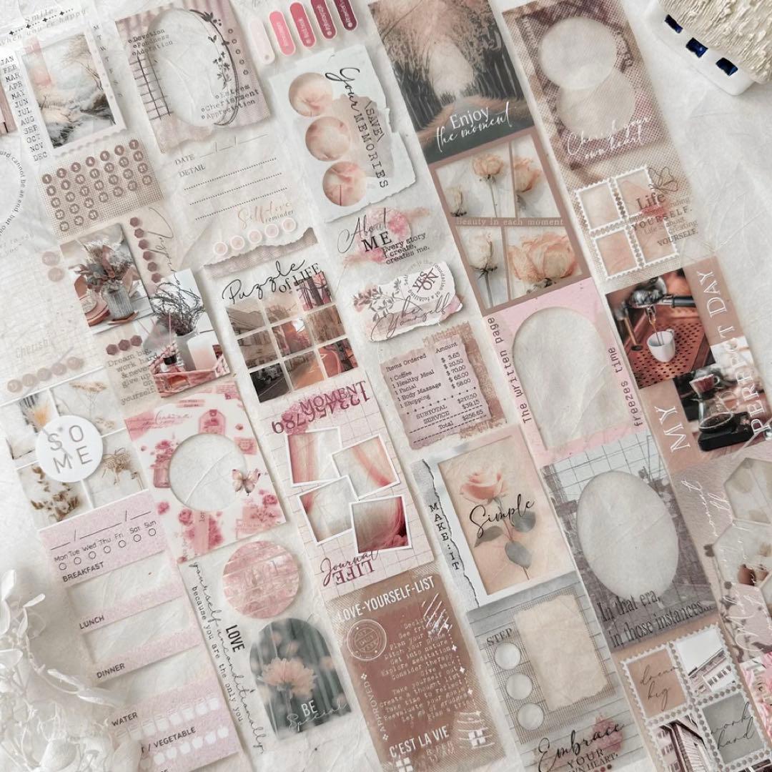 Journal pages 海外マスキングテープ マステ 【1869】