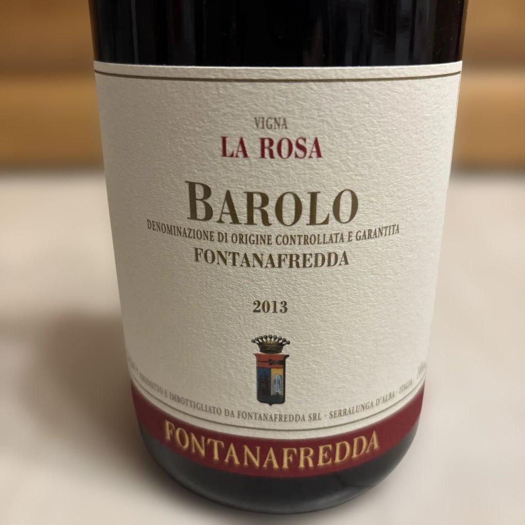 ワイン フォンタナフレッダ バローロ ラ ローザ 2013 750ml イタリア