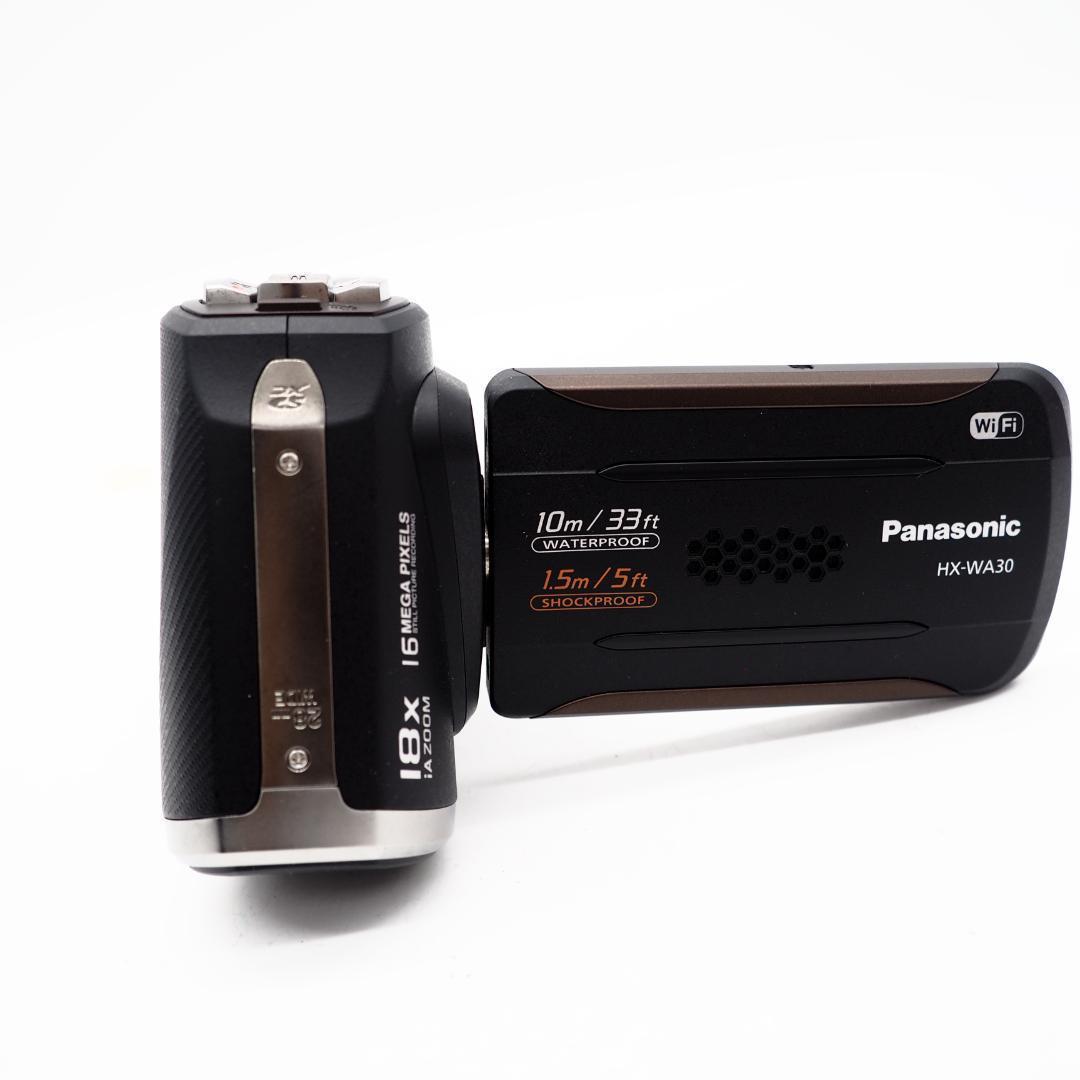 Panasonic デジタルムービーカメラ 防水&タフ設計 HX-WA30-B