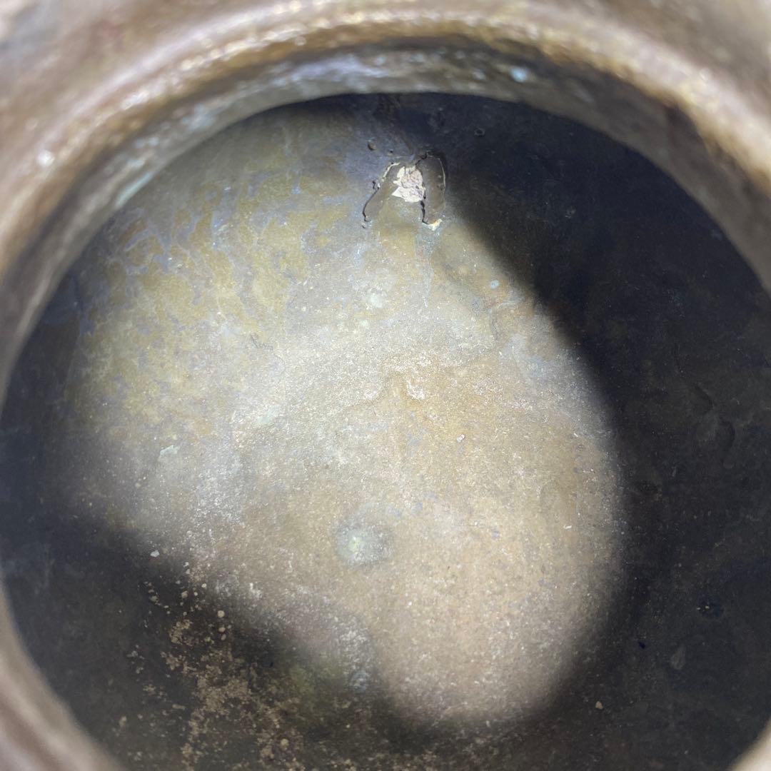 きんちゃく形 鉄瓶 2807g 東K7-1207②