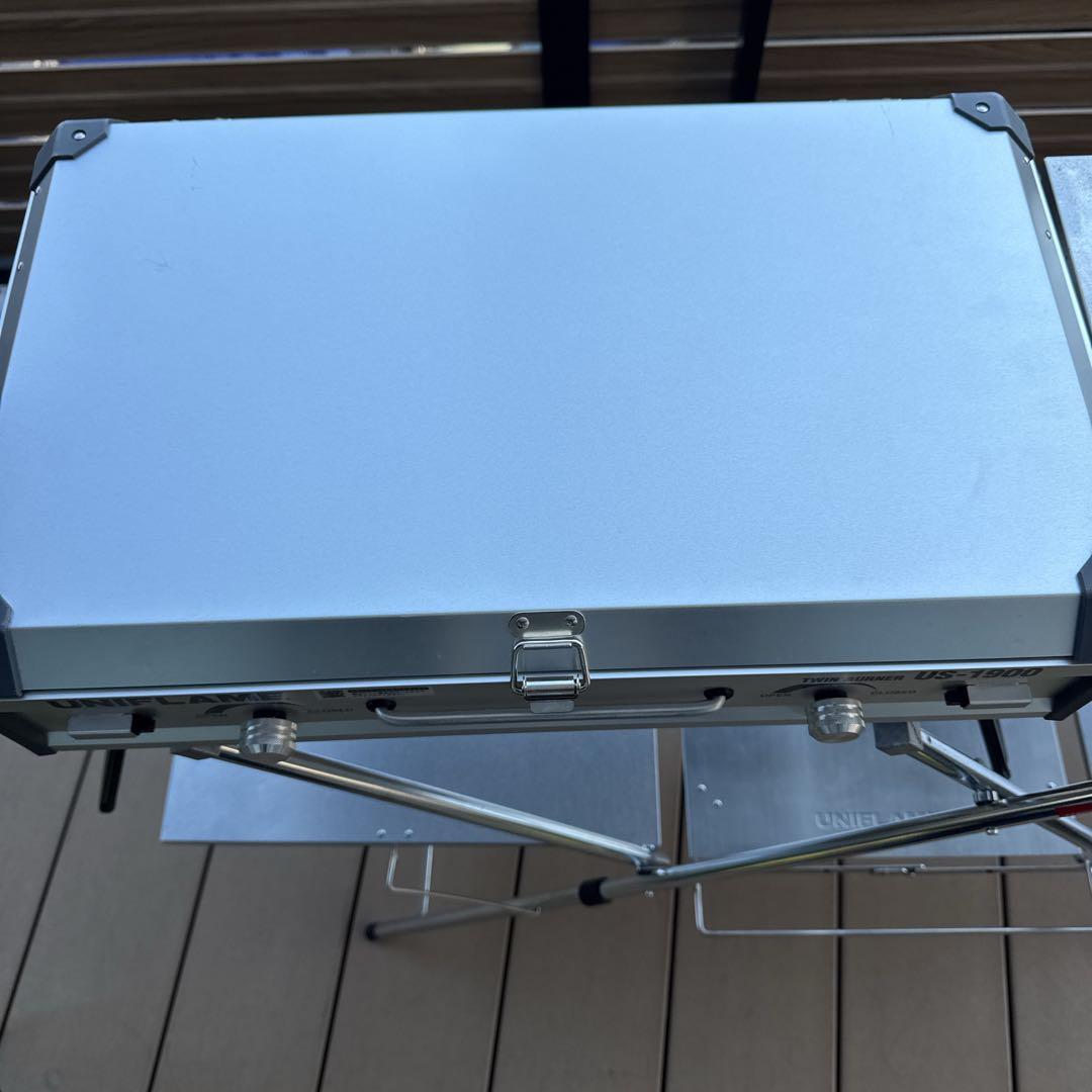 UNIFLAME キッチン　ツーバーナーコンロ 収納ケース付き　ユニフレーム