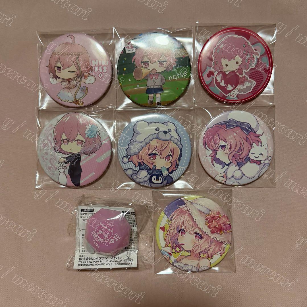 nqrse 缶バッジ まとめ売り - メルカリ