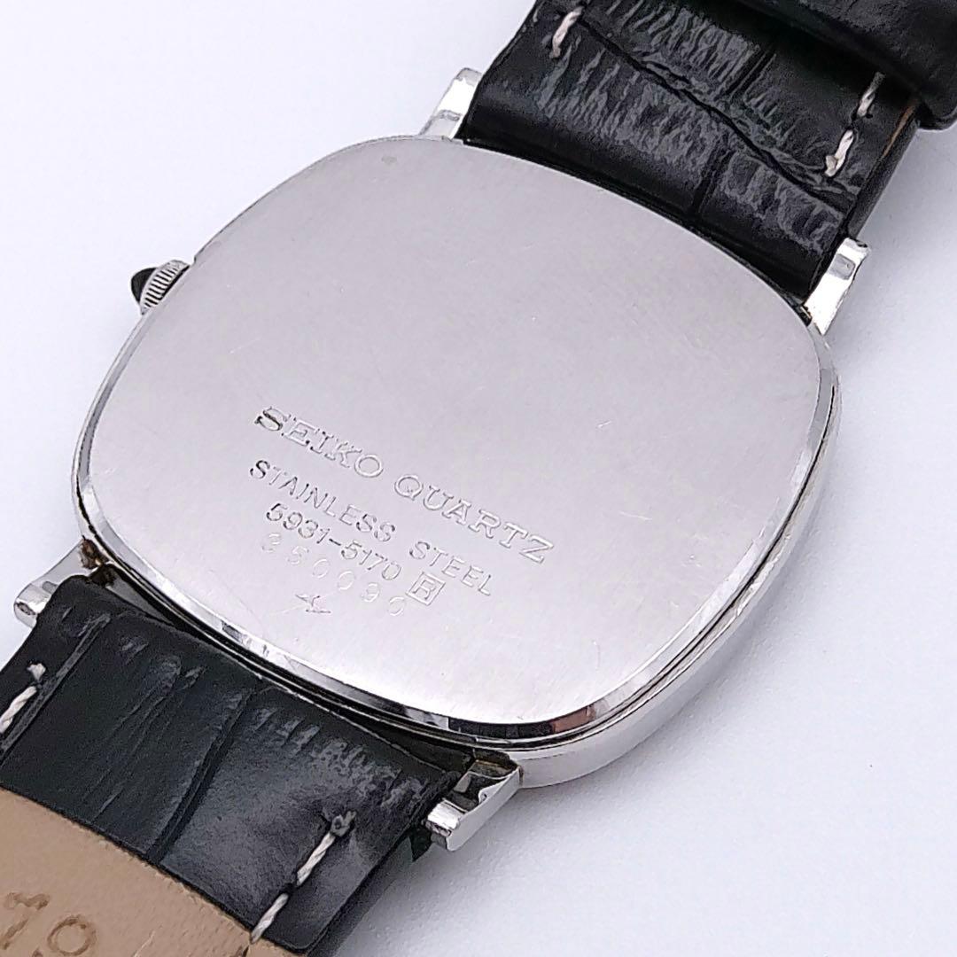 SEIKO CREDOR 5931-5170 クォーツ 腕時計 新品ベルト