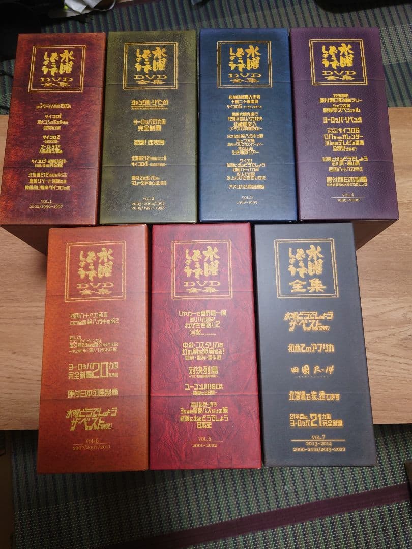 水曜どうでしょう DVD 35本＋BOX vol.1～vol.7 水曜どうでしょう DVD