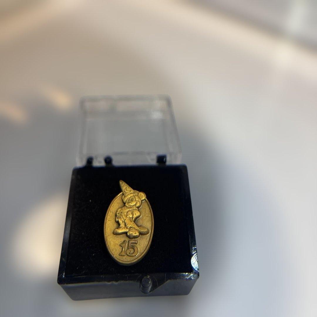 激レア ディズニー キャスト 勤続15年 記念ピンバッジ マジカルミッキー