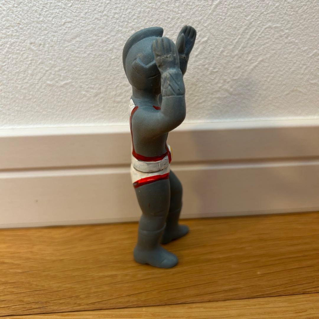 タカトク製 シルバー仮面 フィギュア ヴィンテージ レトロ ソフビ人形