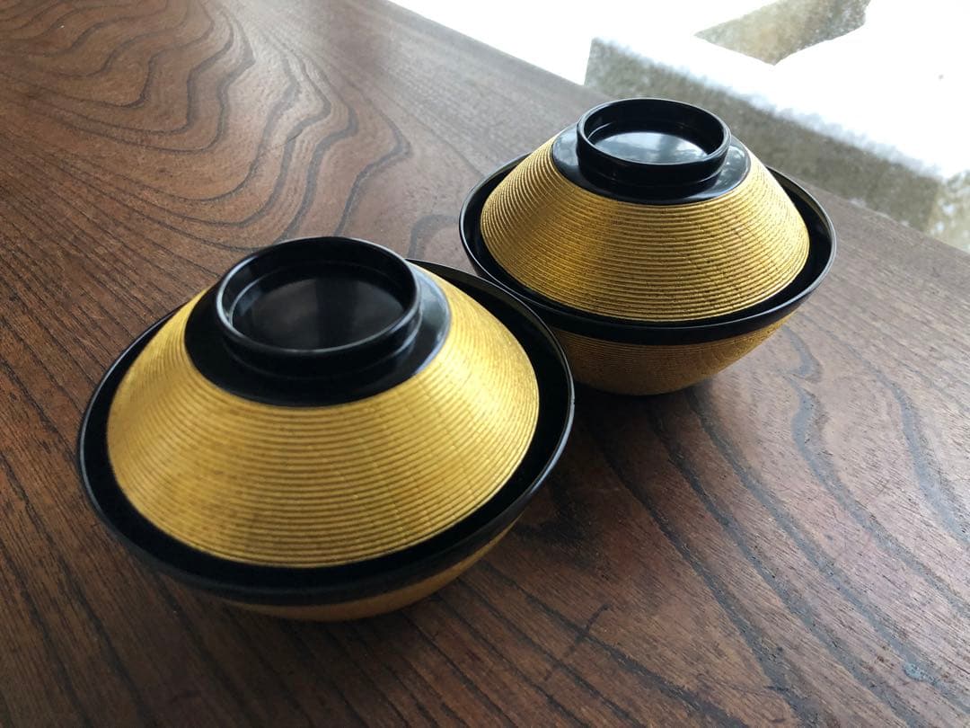 時代逸品！極上金塗糸目の美しいお椀2点（検輪島塗京塗雑煮椀 - メルカリ