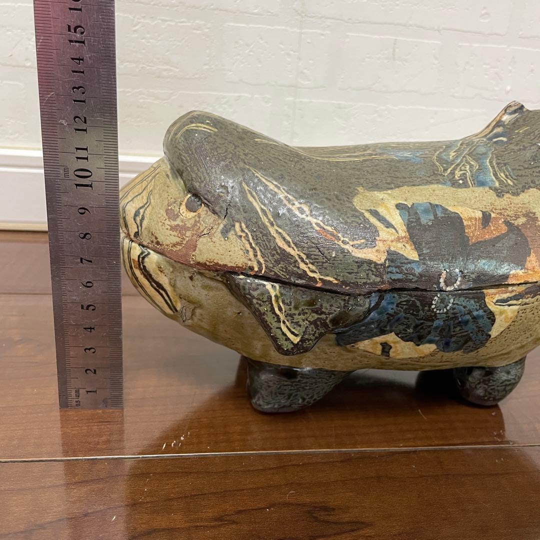 魚の宮】 山内瑠璃子 練り込み 大島窯 置物 - メルカリ