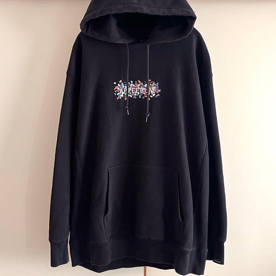 ☆超人気！アップルバム \"キックス ボックス ロゴ\" スウェット パーカー☆