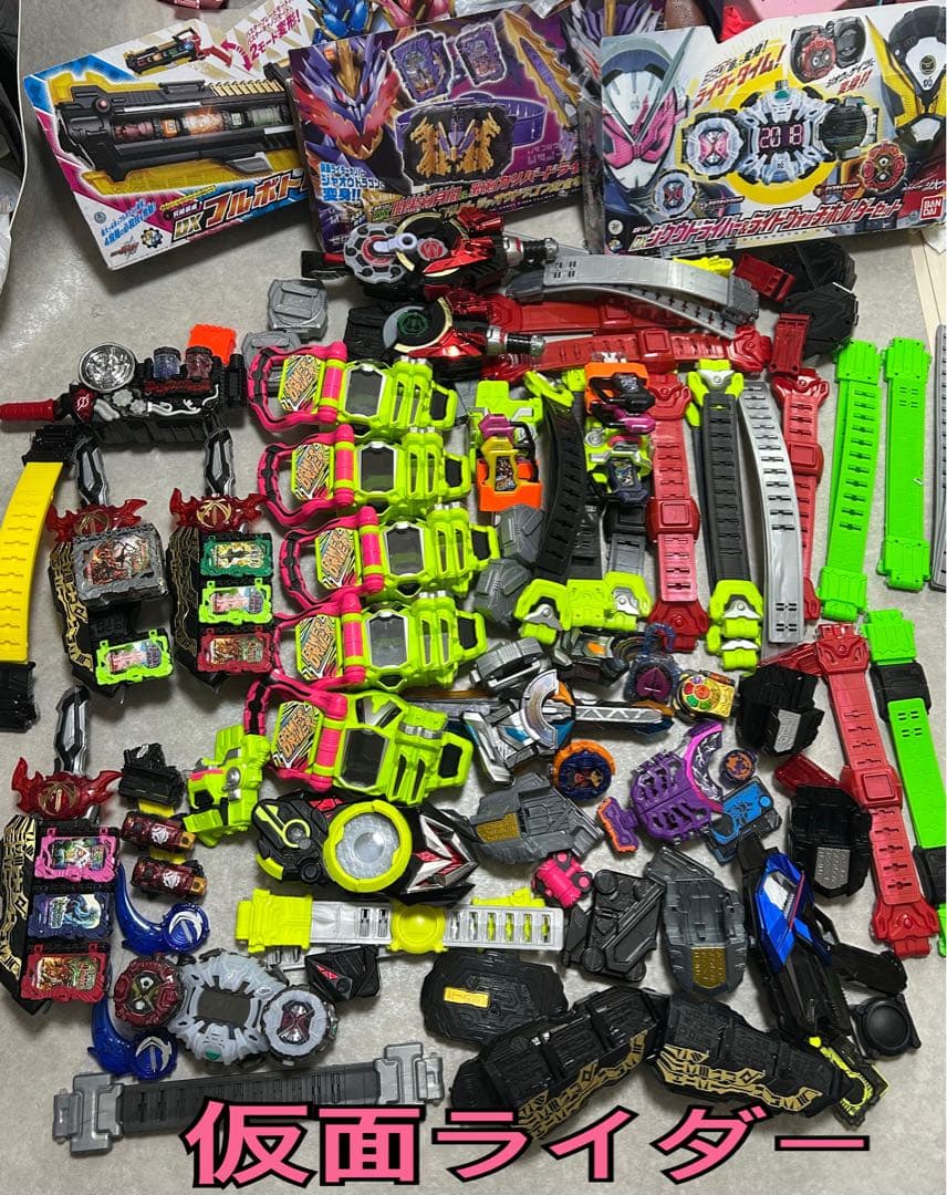 大量 仮面ライダー変身ベルト 変身アイテム まとめ売り バンダイ