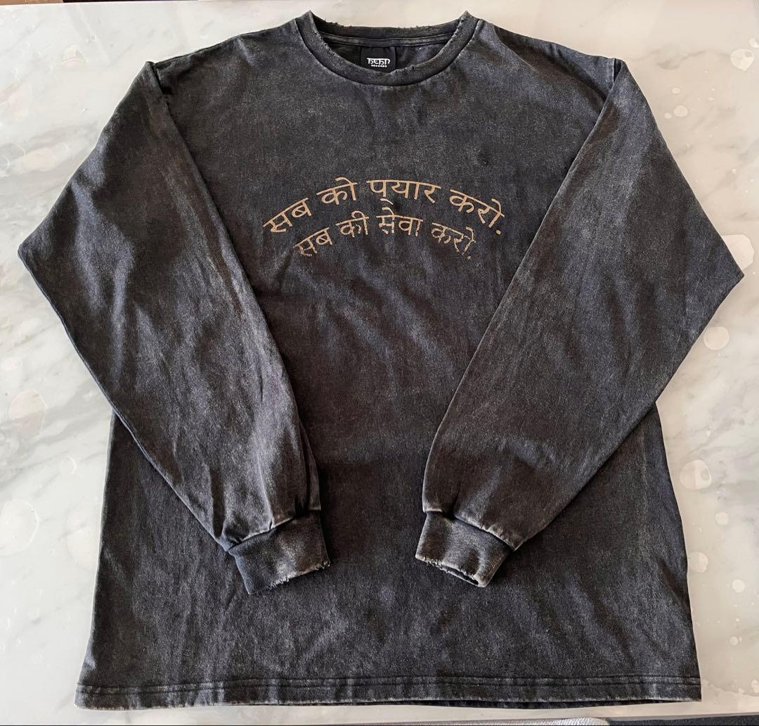 藤井風さん ダメージロンT Lサイズ 藤井風 ダメージt L 藤井風 M