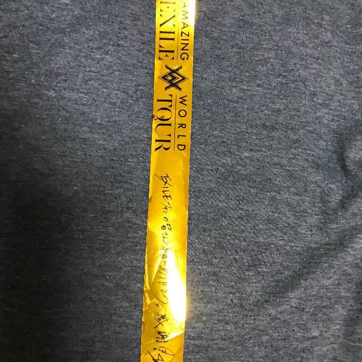 EXILETAKAHIRO GLORY武道館 2024会場限定ガチャ 金テープ