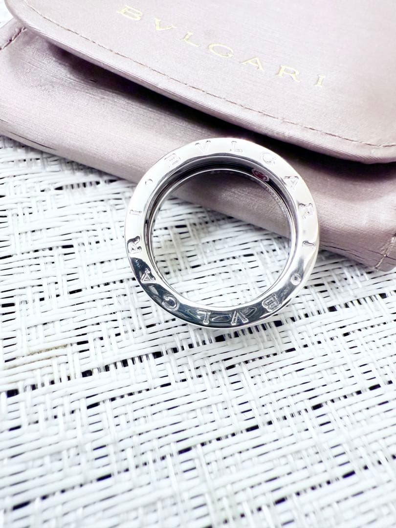 ブルガリ セーブザチルドレン 18号 リング　指輪　59 セラミック　925