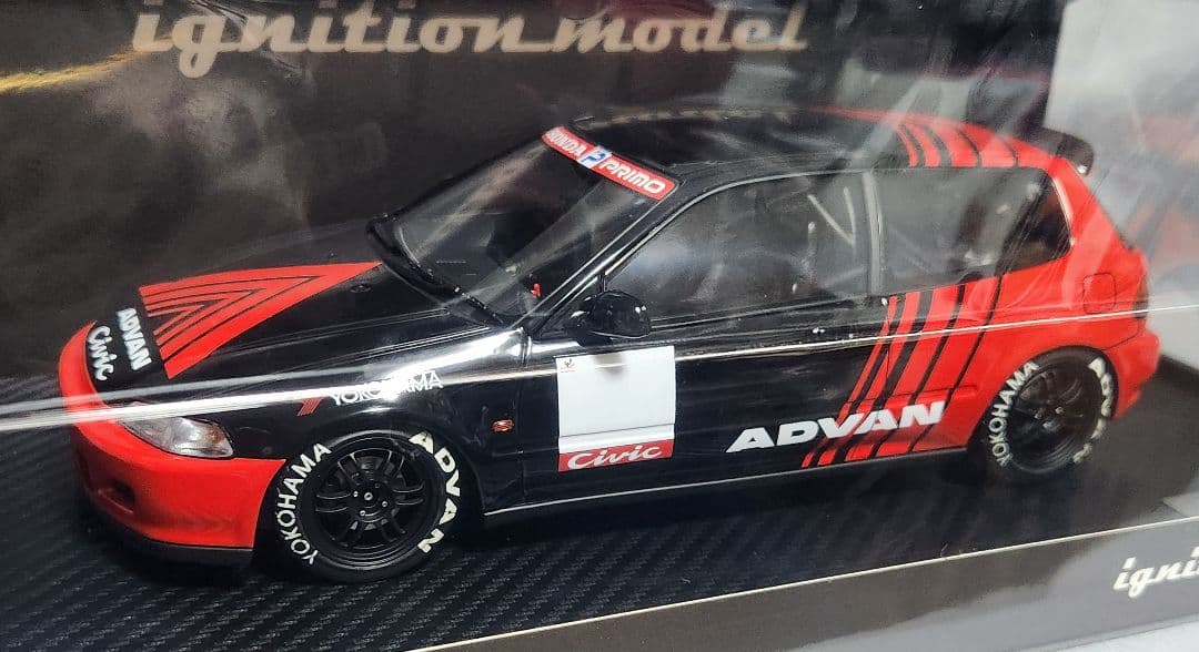 イグニッションモデル シビック アドバンカラー EG6 1/18 タイプR IG