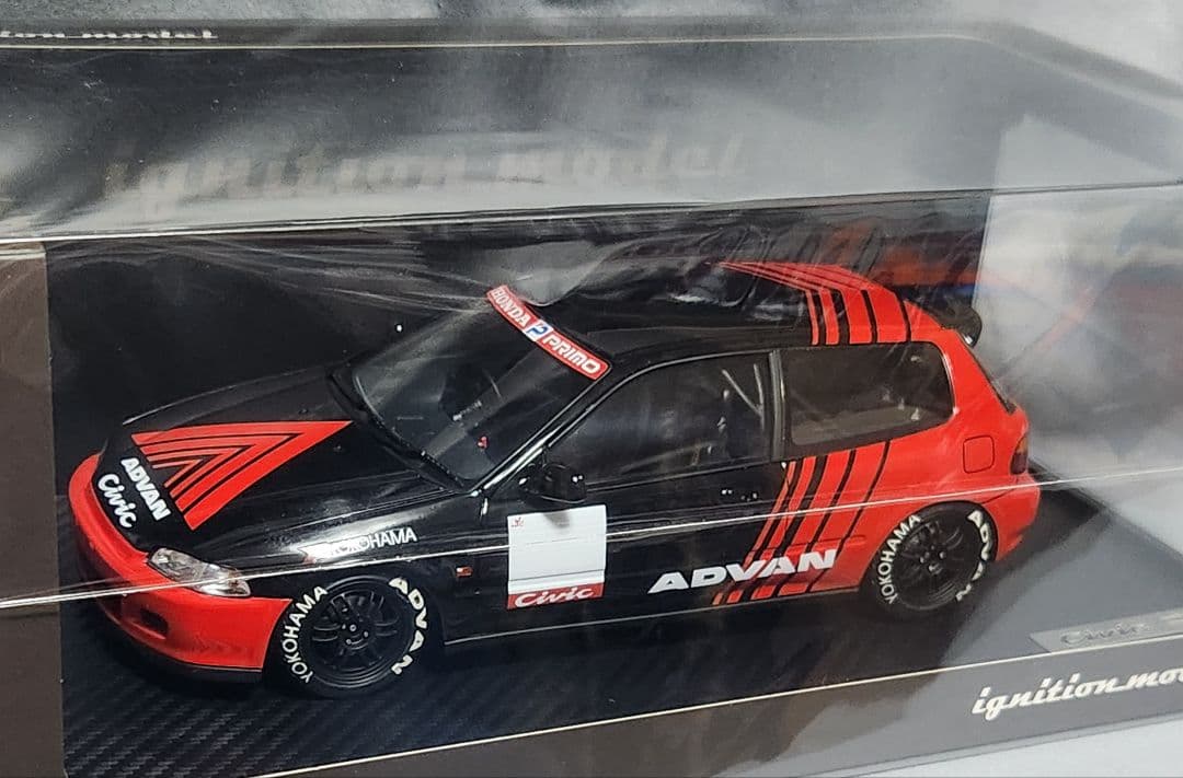 イグニッションモデル シビック アドバンカラー EG6 1/18 タイプR IG