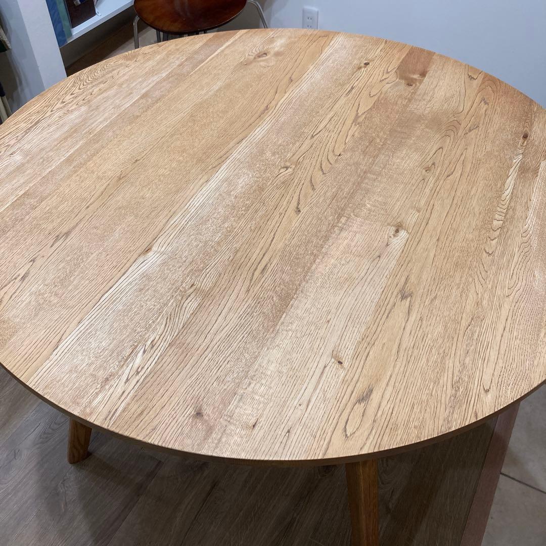 unico ADDAY（アディ） ラウンドダイニングテーブル