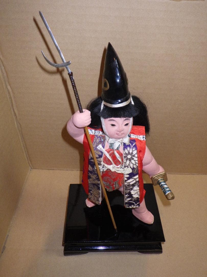 歴史物 加藤一冑 金太郎 御所人形 真多呂人形 武者人形 五月