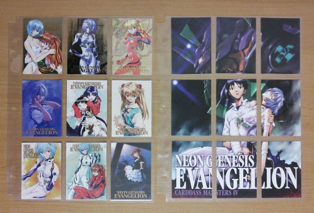 カードダスマスターズ 新世紀エヴァンゲリオン 第四集 フルコンプ+プロモ9枚