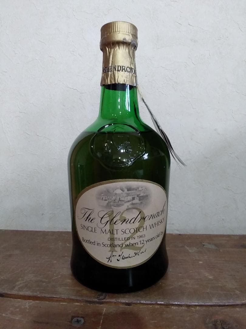 The Glendronach 12年 1963　未開封 Glendronach - 12 Year Old (1963) 75cl Whisky Auction | Whisky