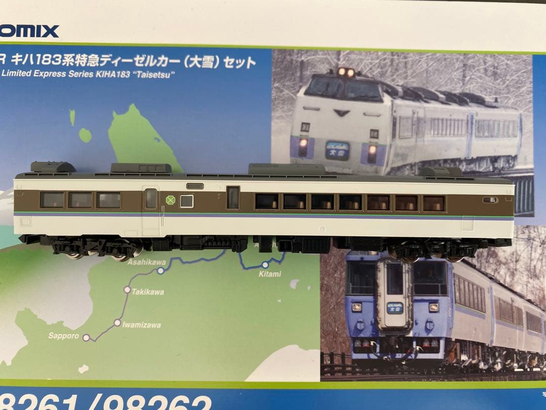 TOMIX 98261 大雪セットAバラ キロハ182 0 ポリカ補強窓