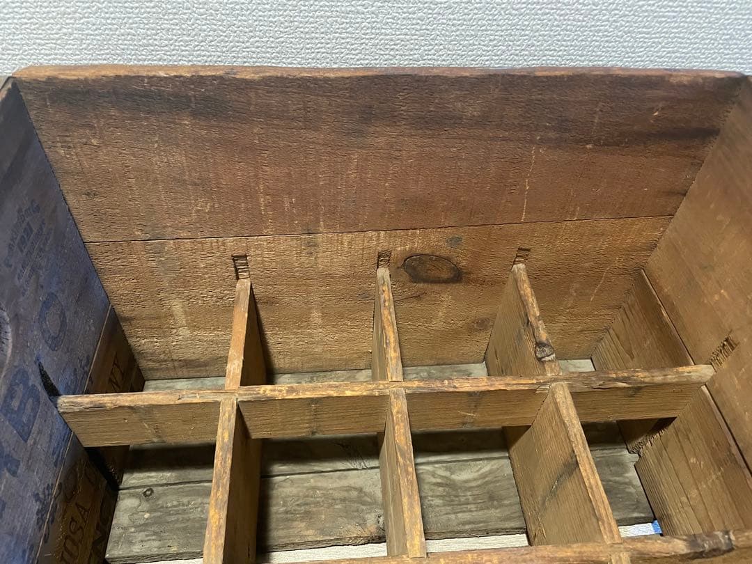 HERB-O ヴィンテージ木箱 什器 看板 インダストリアル