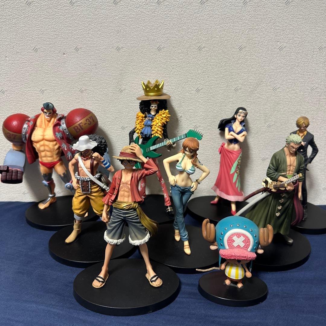 ワンピース ONE PIECE 麦わら海賊団 グラメンフィギュア 9体セット