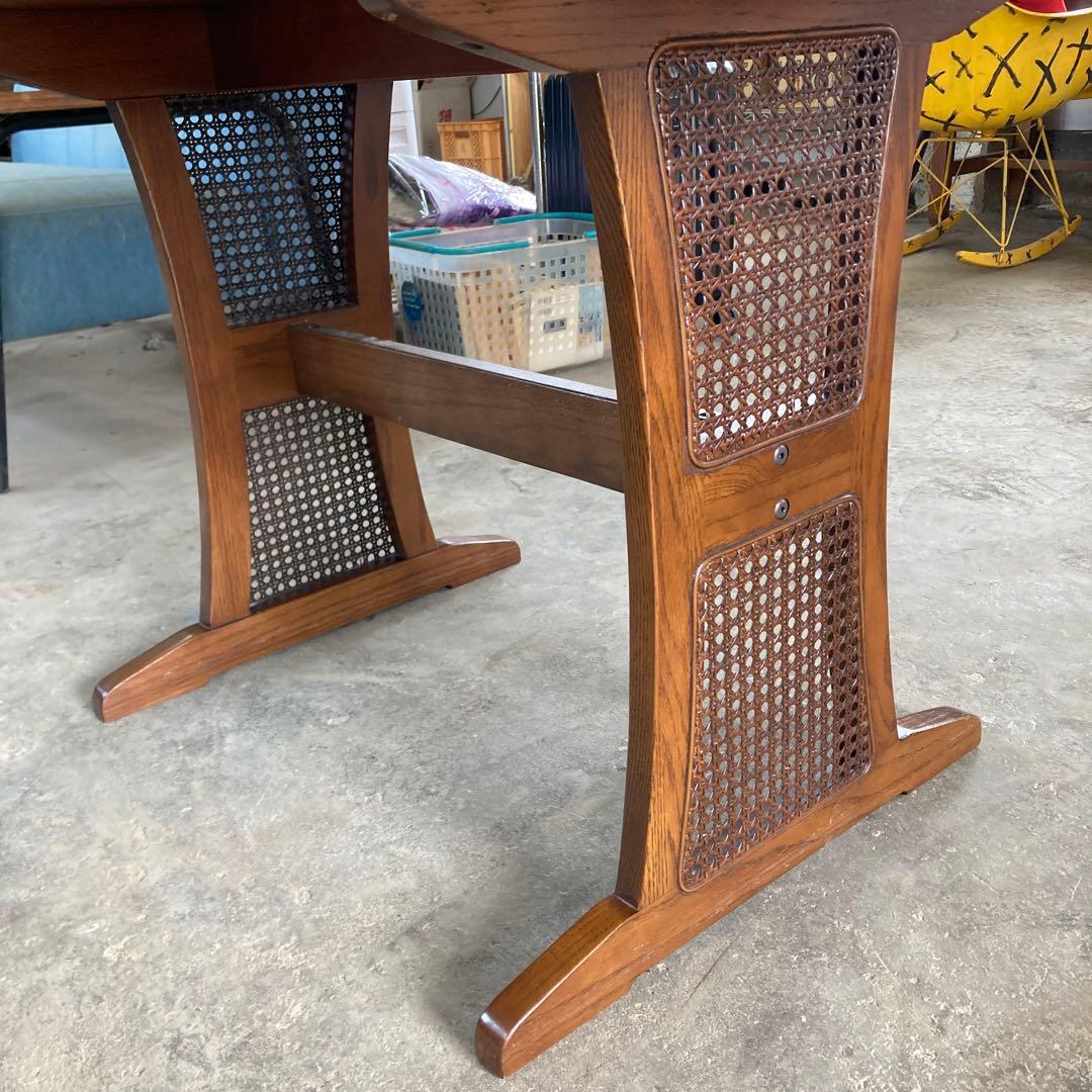 ア*ん様 三越家具 バタフライテーブル ゲートレッグテーブル