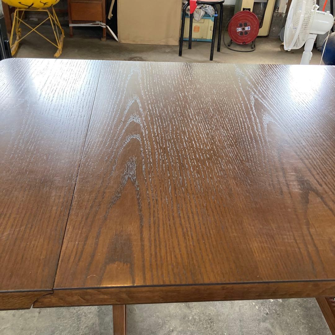 ア*ん様 三越家具 バタフライテーブル ゲートレッグテーブル