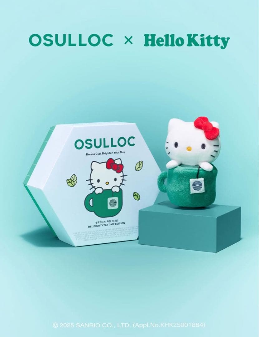 希少】韓国 オソルロク ハローキティ ティータイムエディション