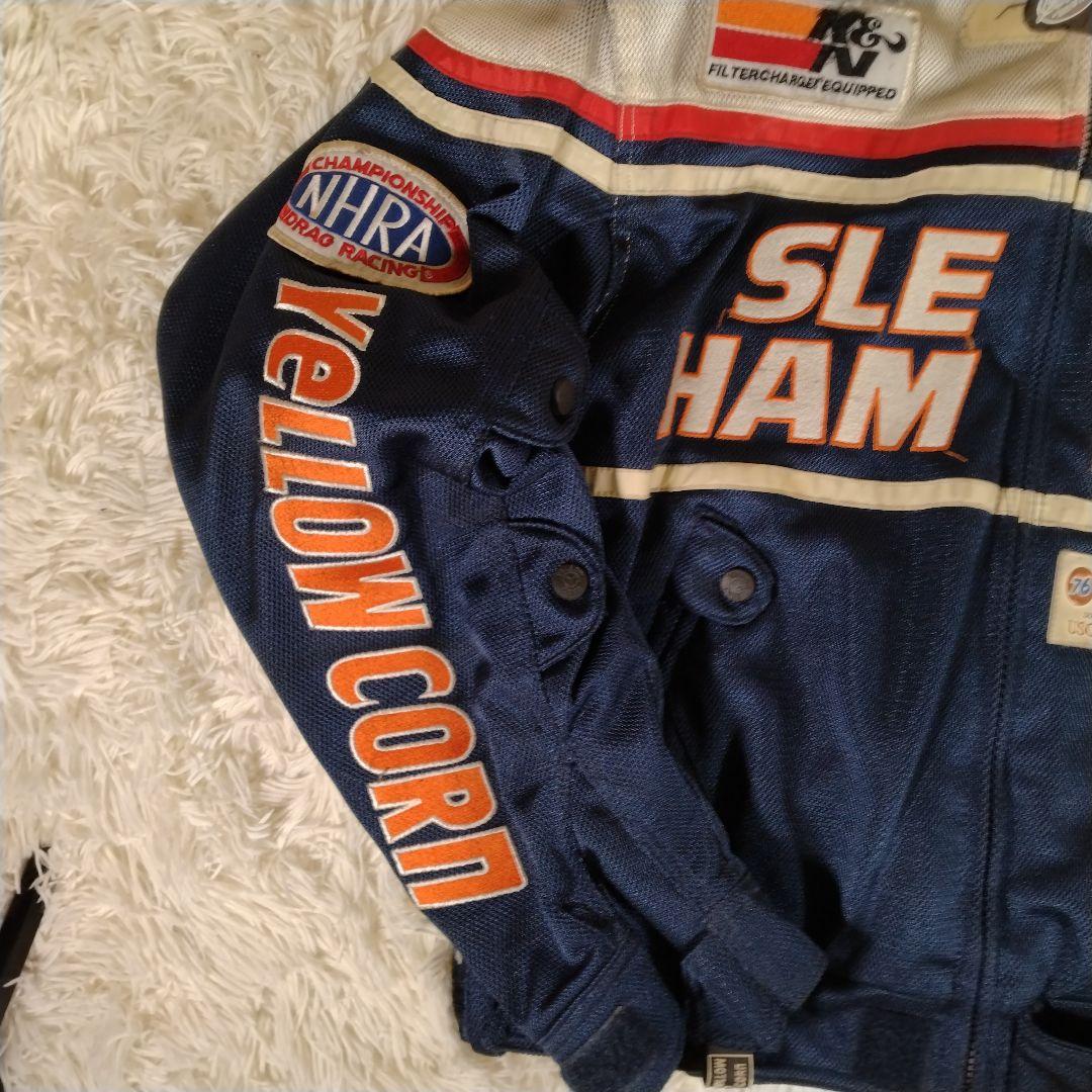 YELLOW CORN ライダースジャケット メッシュ スレッジハマー L - メルカリ