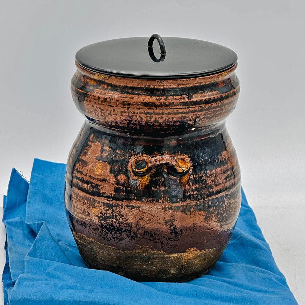 T　美品　 古瀬戸　ひよう型　水指　茶道具　茶器