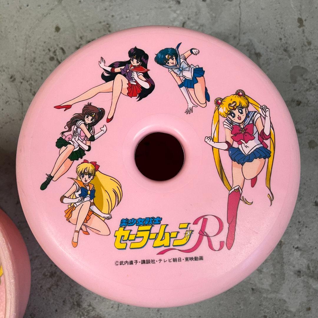 激レア】当時物 セーラームーンR 子供用 風呂桶＆風呂椅子 セット