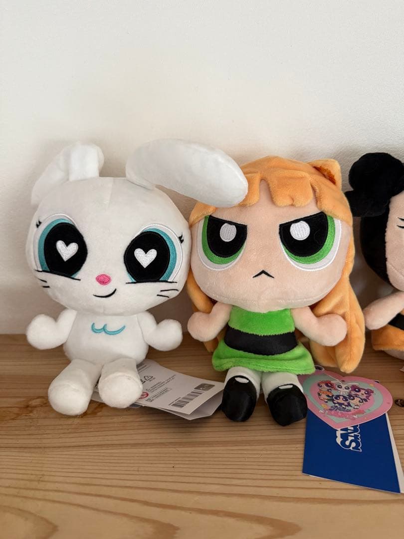 NEWJEANS パワーパフガールズ ぬいぐるみ 6体セット パワパフ