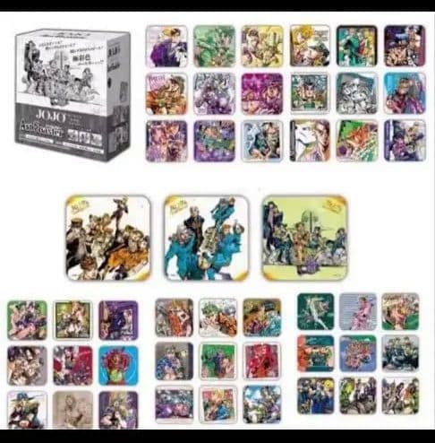 ジョジョ展 荒木飛呂彦 原画展 限定 アートコースター 特典付き48枚