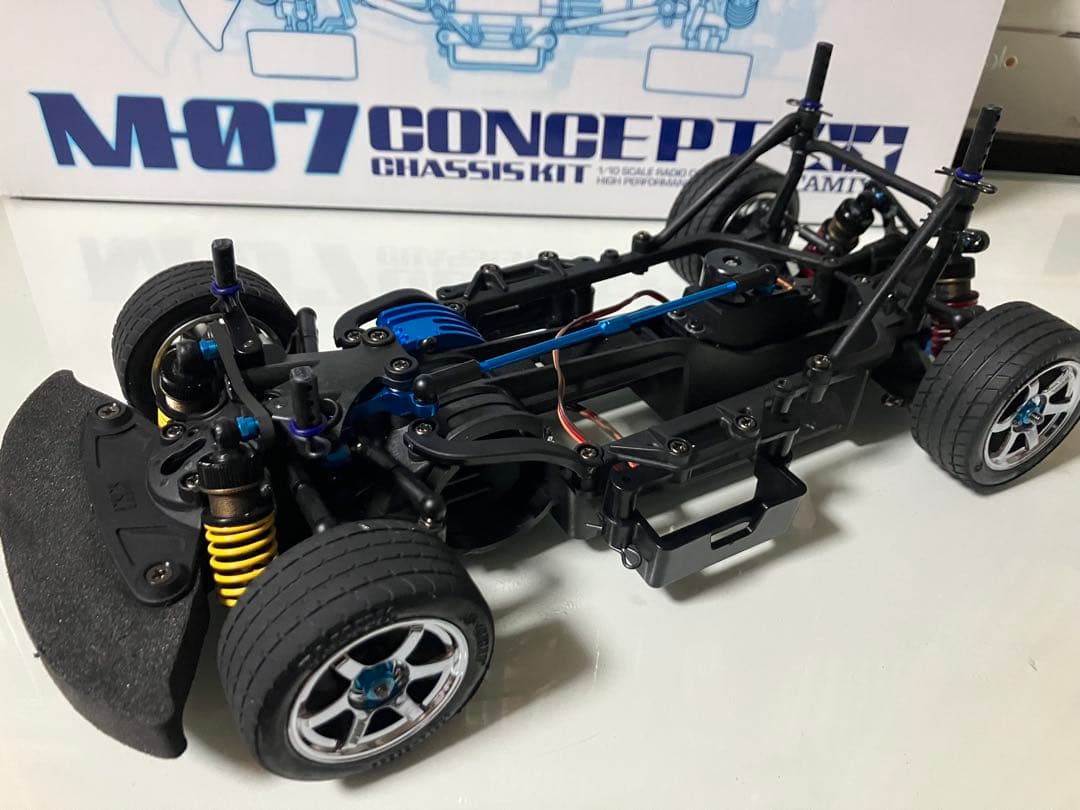タミヤ　M07コンセプト（オプション多数）　　ボディ、メカサーボのみ付き