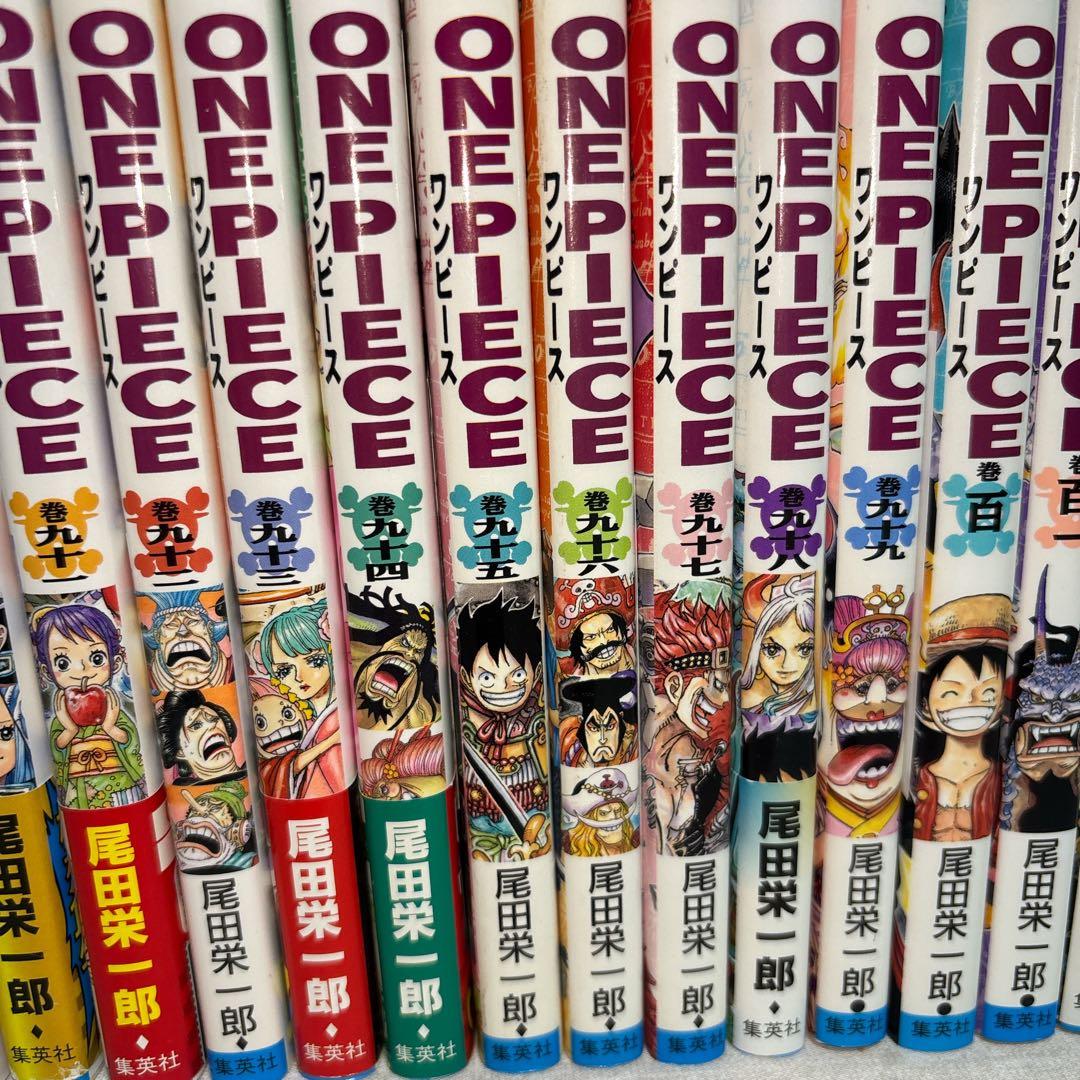 ONE PIECE ワンピース 1〜107巻+0巻　※送料無料　即購入可