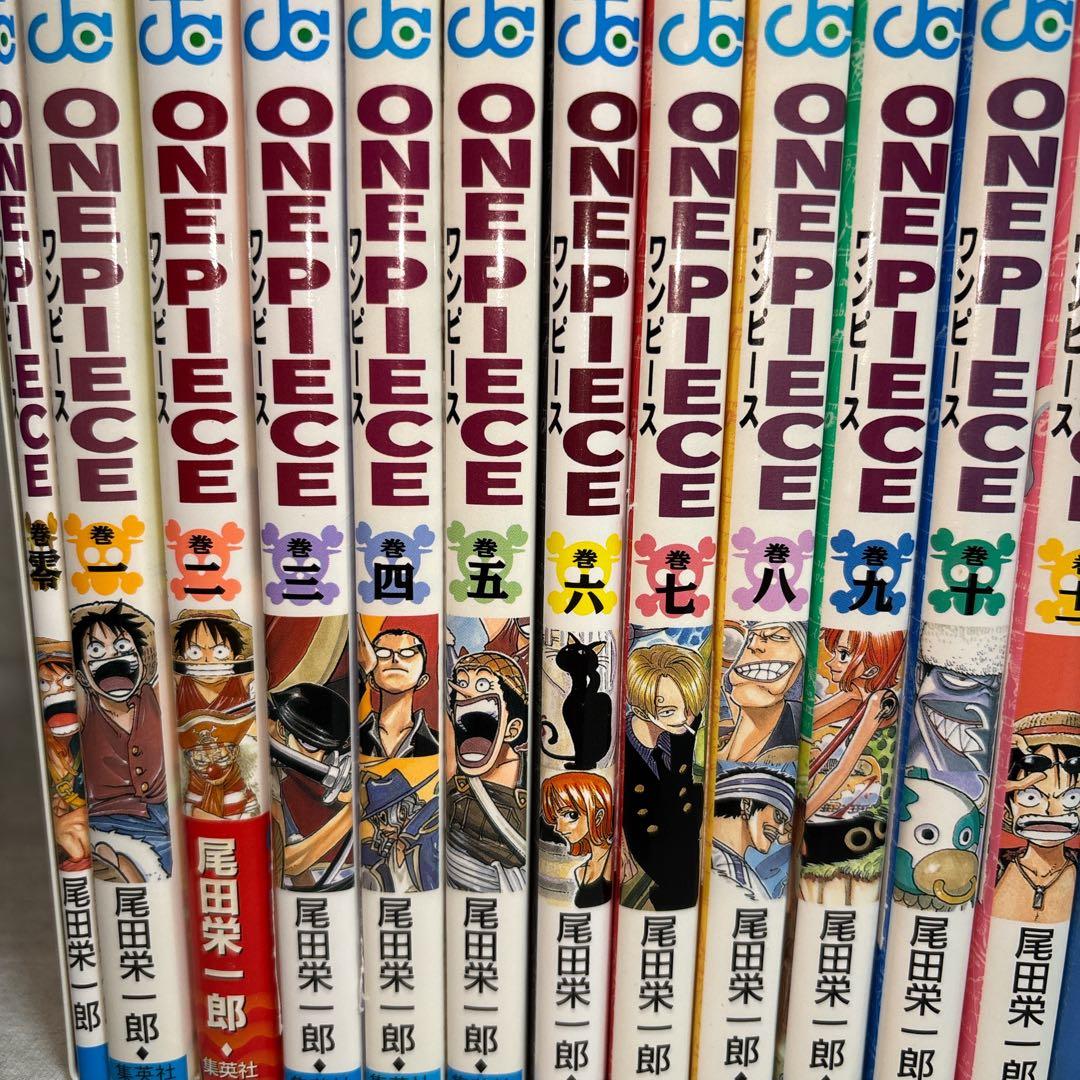ONE PIECE ワンピース 1〜107巻+0巻　※送料無料　即購入可