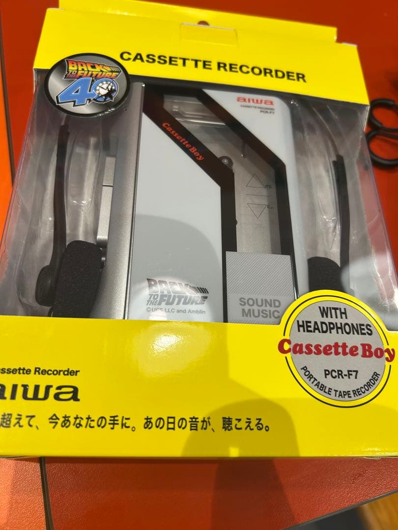 バックトゥザフューチャー ドンキ ポータブルカセットプレイヤー