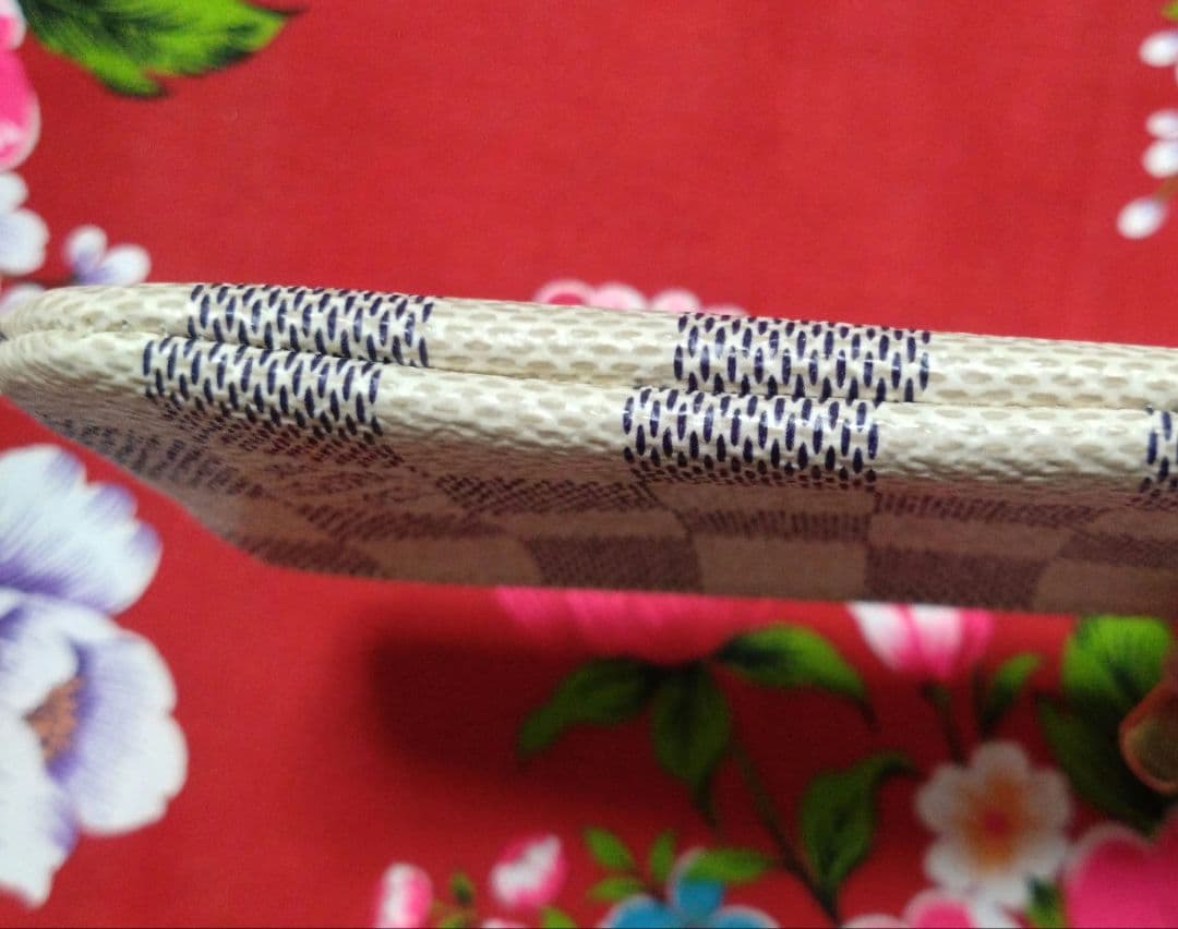 ルイヴィトン LV ポシェット クレ 小銭入れ ケース ダミエアズール