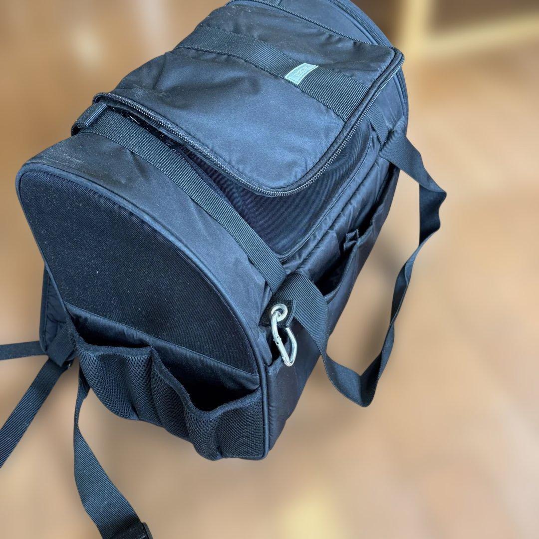 BIRDIE 黒 キャリーバッグ メッシュ窓付きの通販はau PAY マーケット