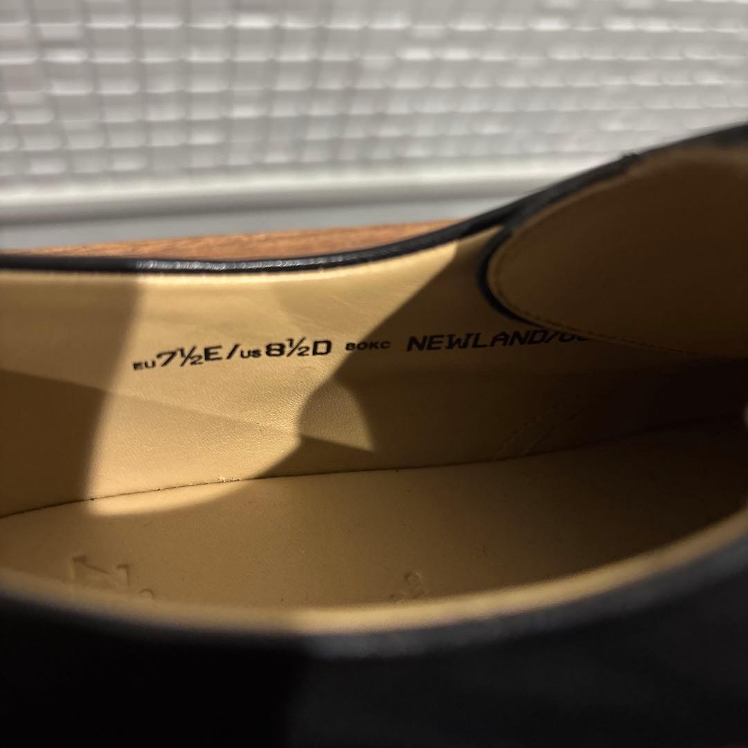 BALLY バリー ビジネスシューズ レザー Uチップ スクエア US8.5