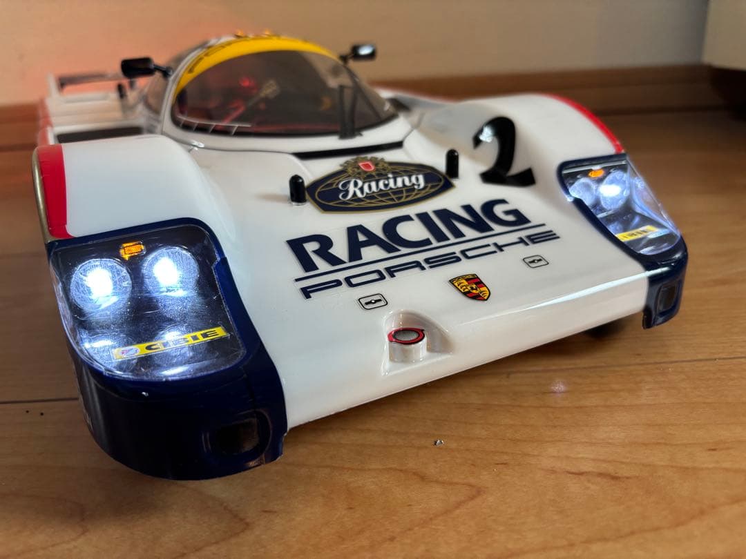 新品！LED15灯！フルベア！】タミヤ 1/10 ポルシェ956 フルセット！